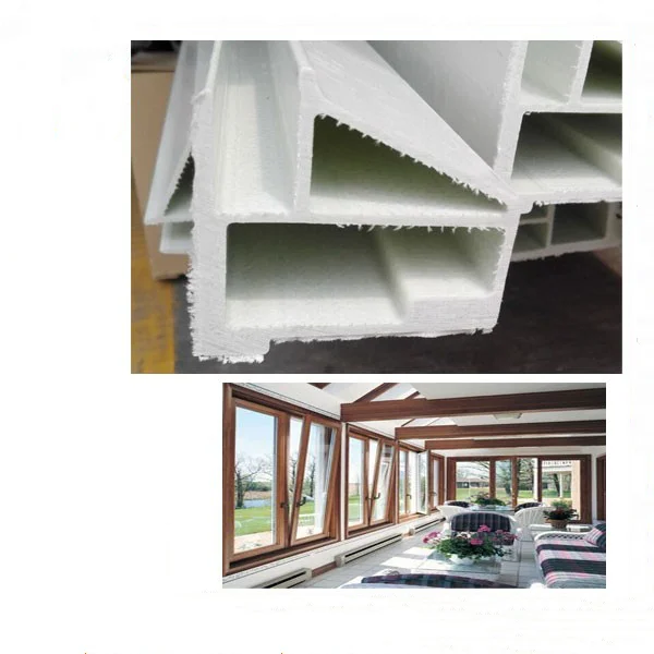 Дунгуань Sanchuang пользовательские пултрудированные FRP Профиль Жалюзи Оконная Рама для украшения дома