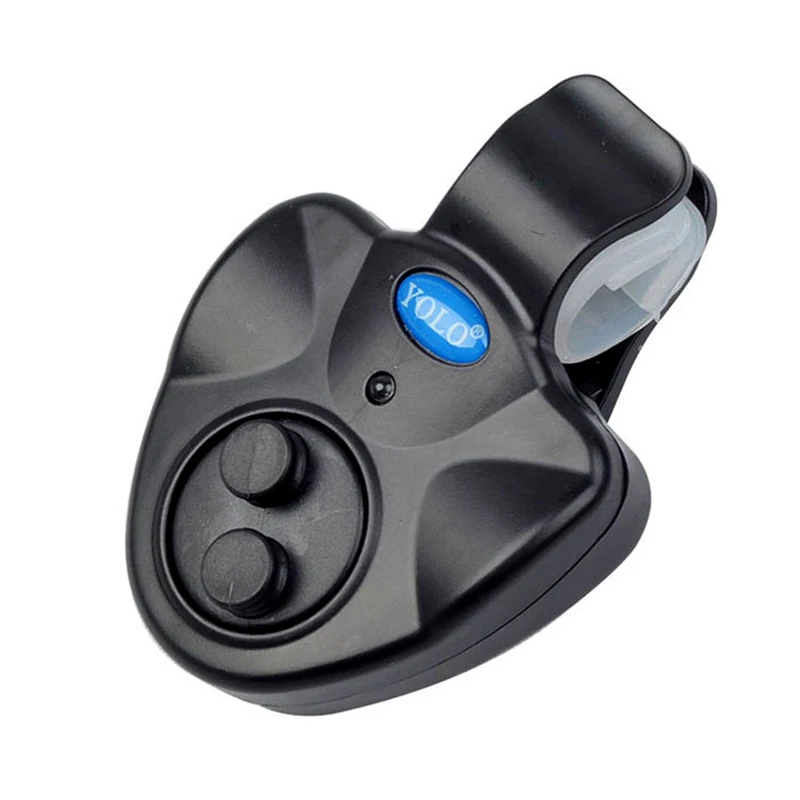 Fishing Bite Alarm Electronic Buzzer On Rod Fishing Line Alert Indicator Buffer Automatic Fishing Tools