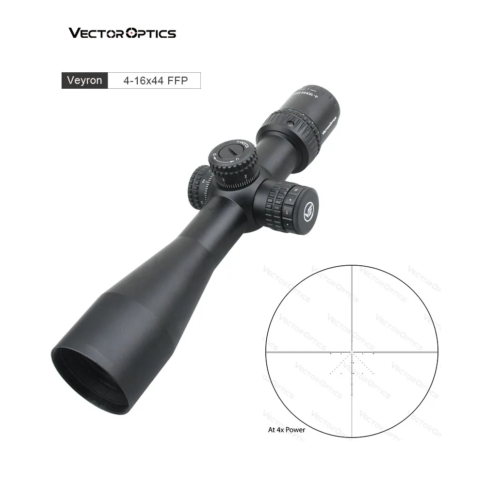 Vector Optics Veyron 4-16x44 IR First Focal Plane FFP Illuminated Hunting Tactical Scope