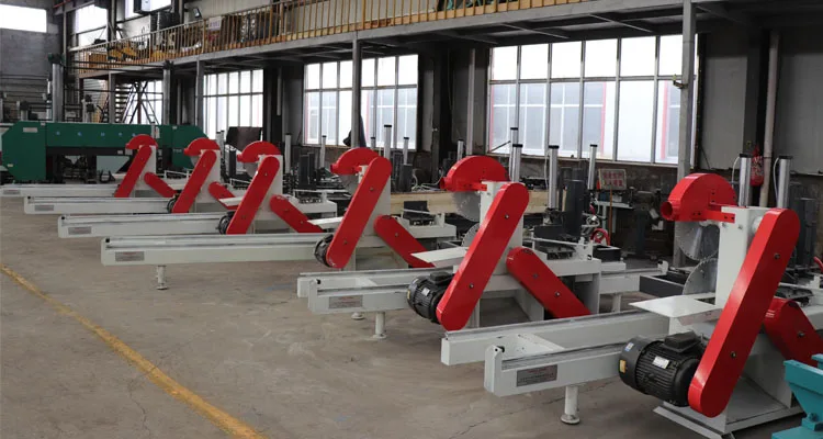 Massive Circular Blade Sawmill with Manual Log Carriage for Round Wood Cut