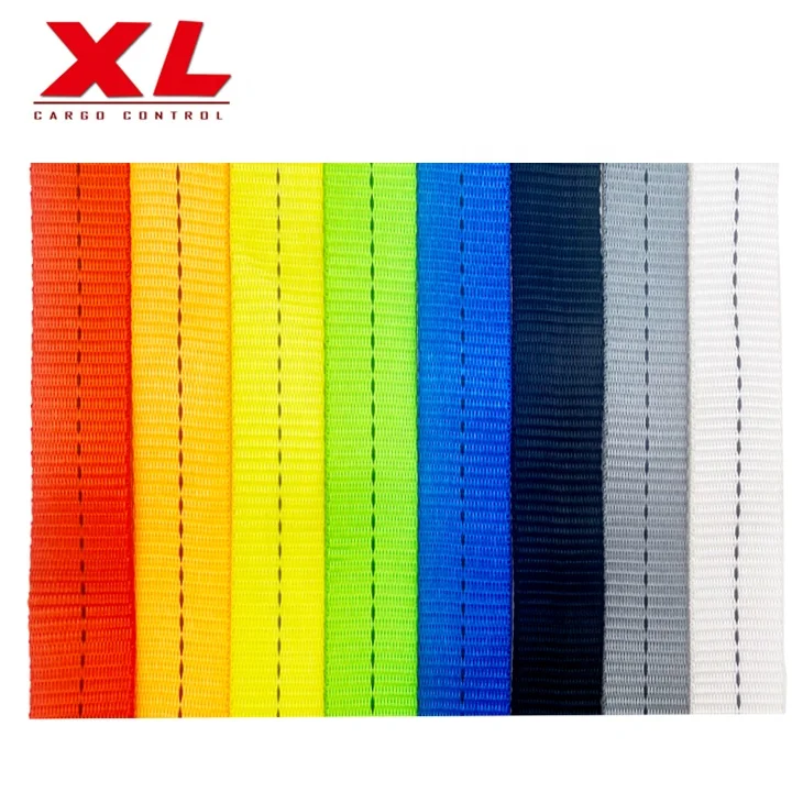high density ribbed polyester webbing 2 inch custom polyester webbing for Rigging Sling