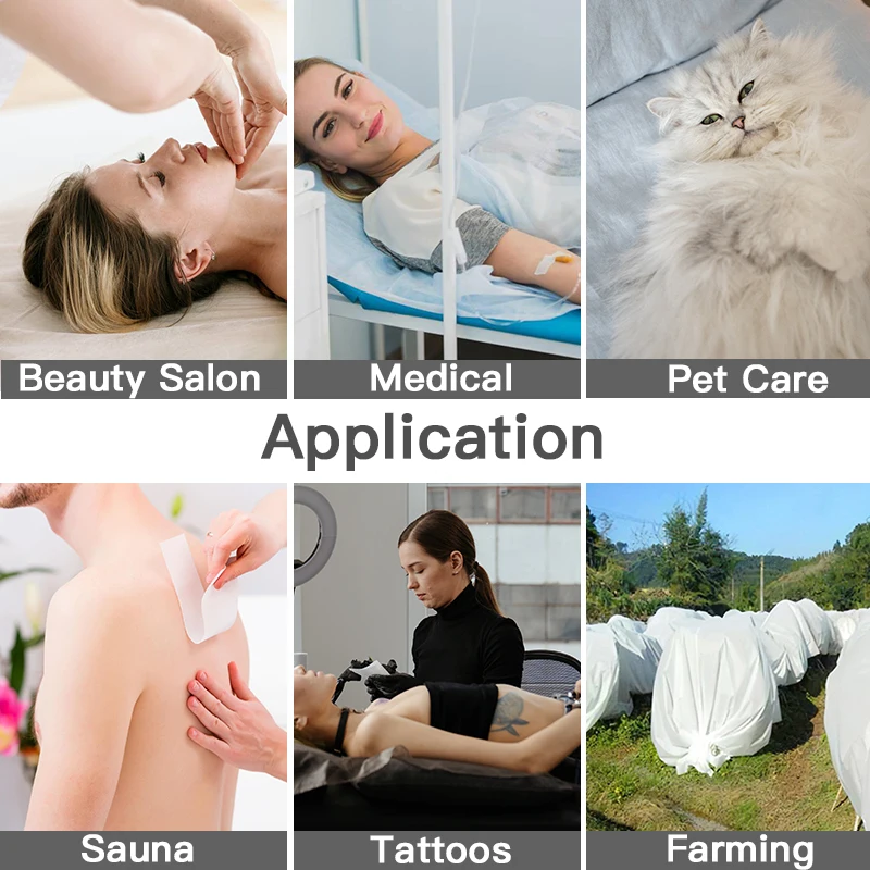 Синяя одноразовая Водонепроницаемая полиэтиленовая бумага OEM для покрытия кушетки, влагостойкая, Абсорбирующая, прочная и надежная, 3 года класса I