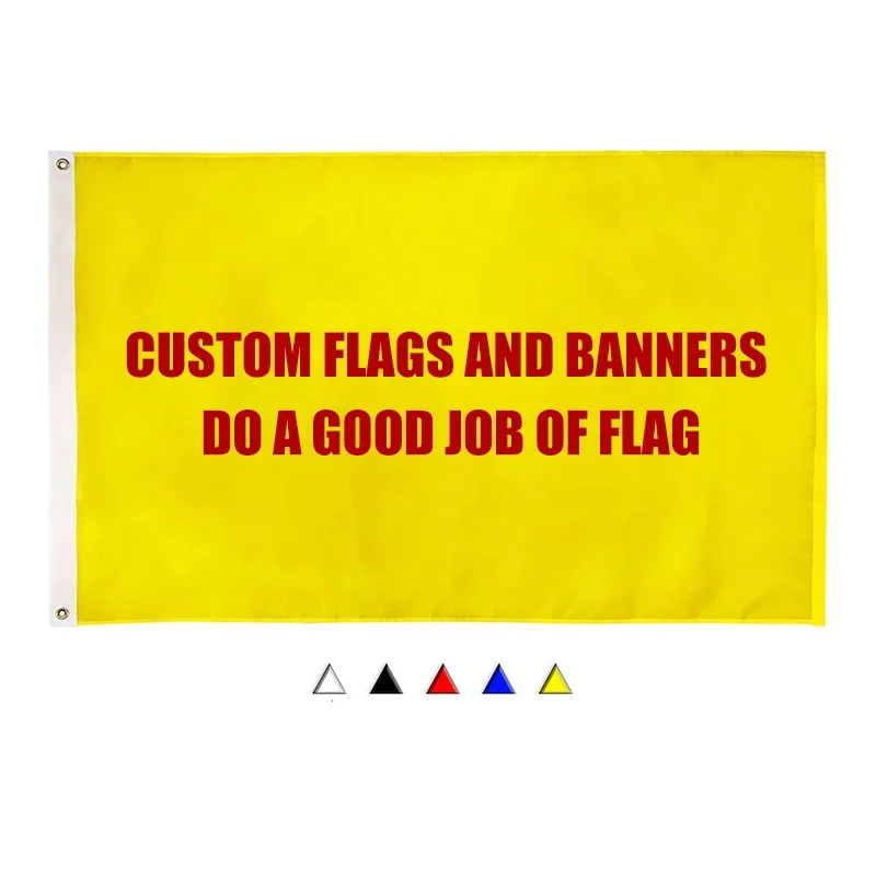 Manufacturers Custom Outdoor 3X5ft Double Single Sided Flag All Countries Sports Sublimation Polyester Flags