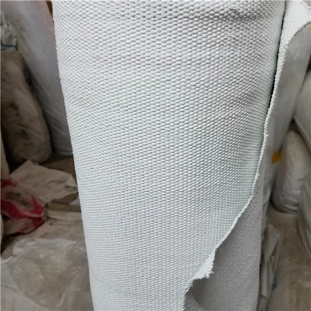 Customizable Dust-Free Asbestos Cloth Fireproof Insulating Ceramic Fiber Woven Blanket Rope Belt Blanket Fireproofing Materials