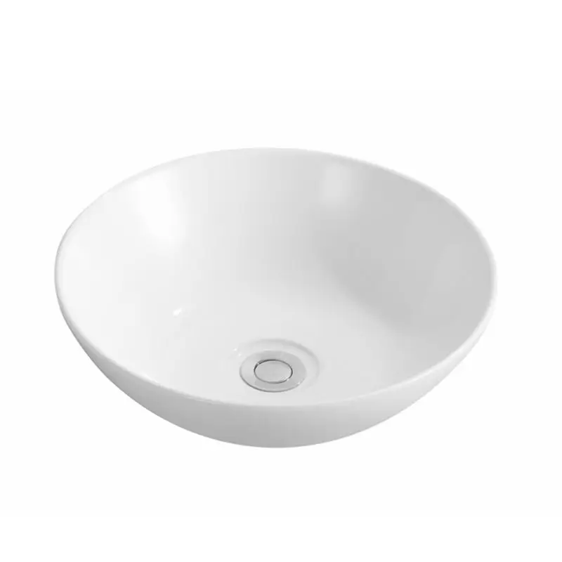 HY8002 Chaozhou factory direct supply ceramic hand washing basin for cabinet above counter sink