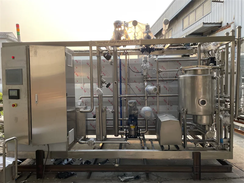 UHT Milk Processing Machine Complete Uht Milk Production Line Turnkey Project
