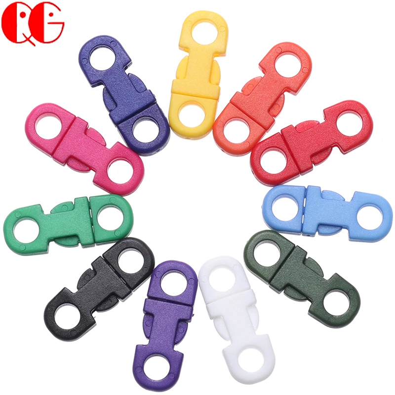 Custom Belt Buckles 5 mm Snap Clip Bracelets Luggage Straps Pet Collar Backpack Side Release Plastic Tiny Buckles Adjustable