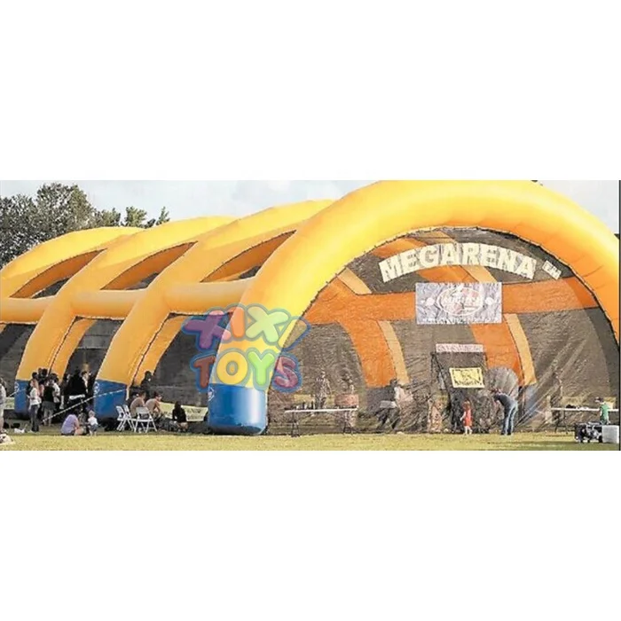 XIXI TOYS Outdoor Big inflatable paintball shooting tent for sale