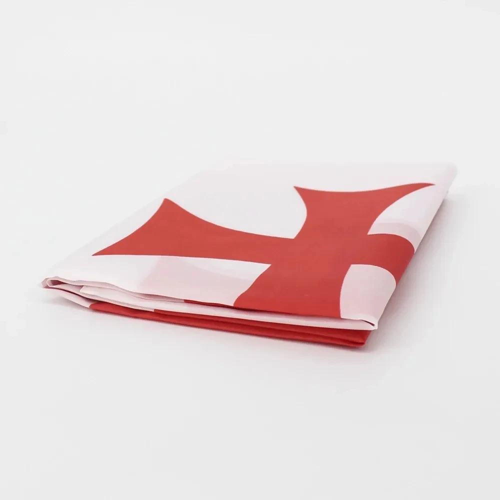 Huiyi Factory Custom Country Georgia Flag Banner 90x150cm Election Georgian Big Flag 3x5 ft