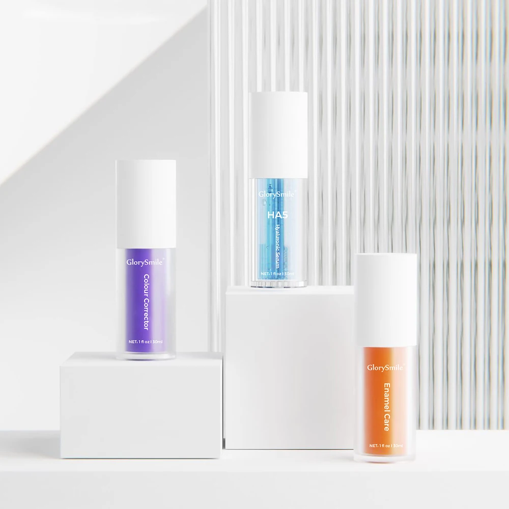 V34 Colour Corrector Enamel Care Kit Purple Toothpaste for Teeth Whitening Anti-Allergic Cavity Prevention