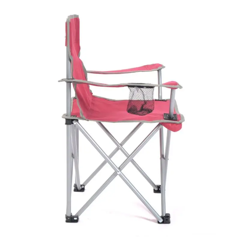 Outdoor Folding Oxford Cloth Camping Chair Logo Custom Portable Beach Fishing Folding Camping Chair Wholesale