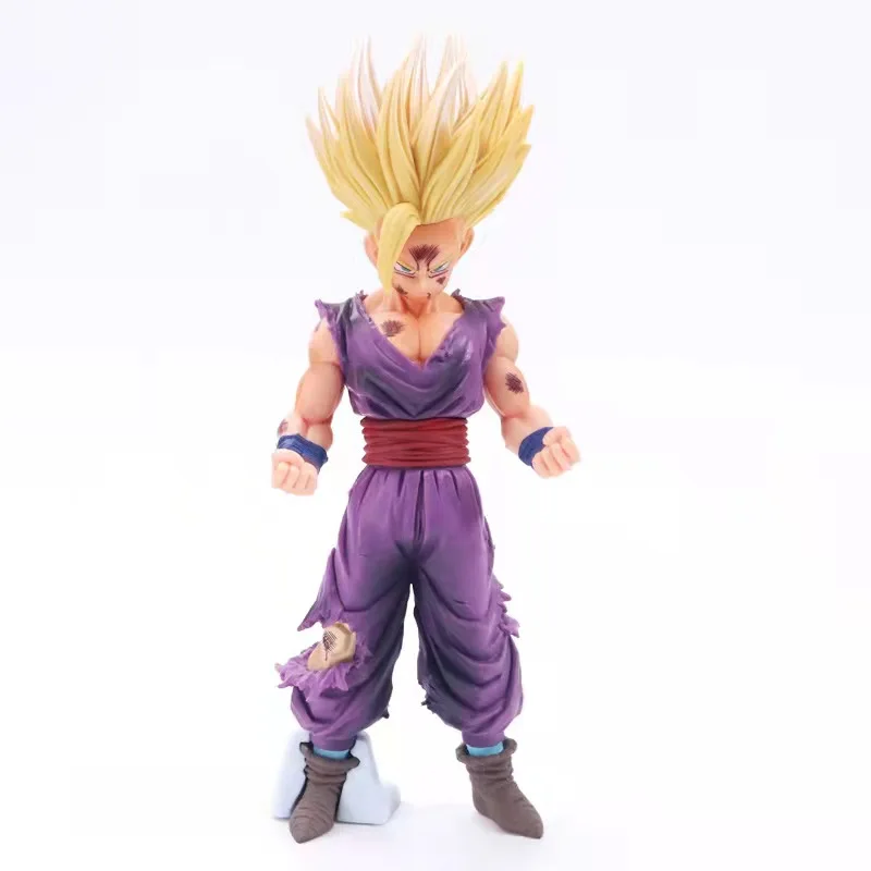 Wholesale high quality boxed pvc cartoon anime toy super saiyan gohan dragon ball z action figure
