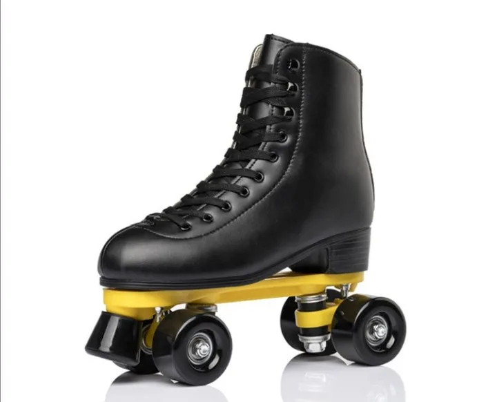 Nattork 2022 New high quality microfiber Rink Quad Roller Skates Wholesale Figure Quad Skates for Kids and adults