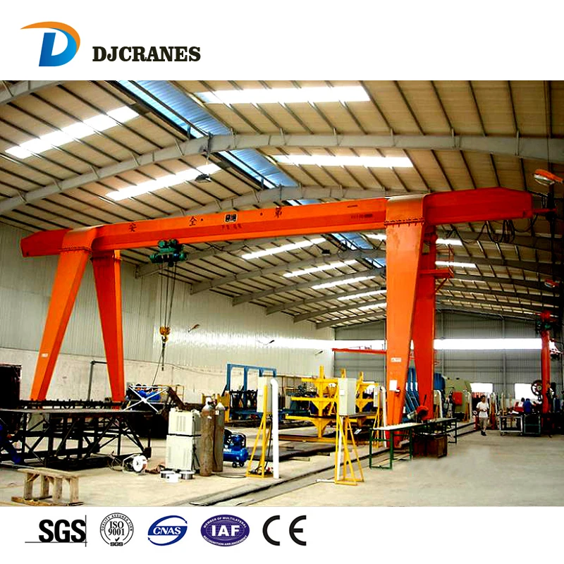 Best Price high Quality homemade gantry crane Electric Drive Wheel Type winch single girder 5ton 15ton 30ton Gantry Crane