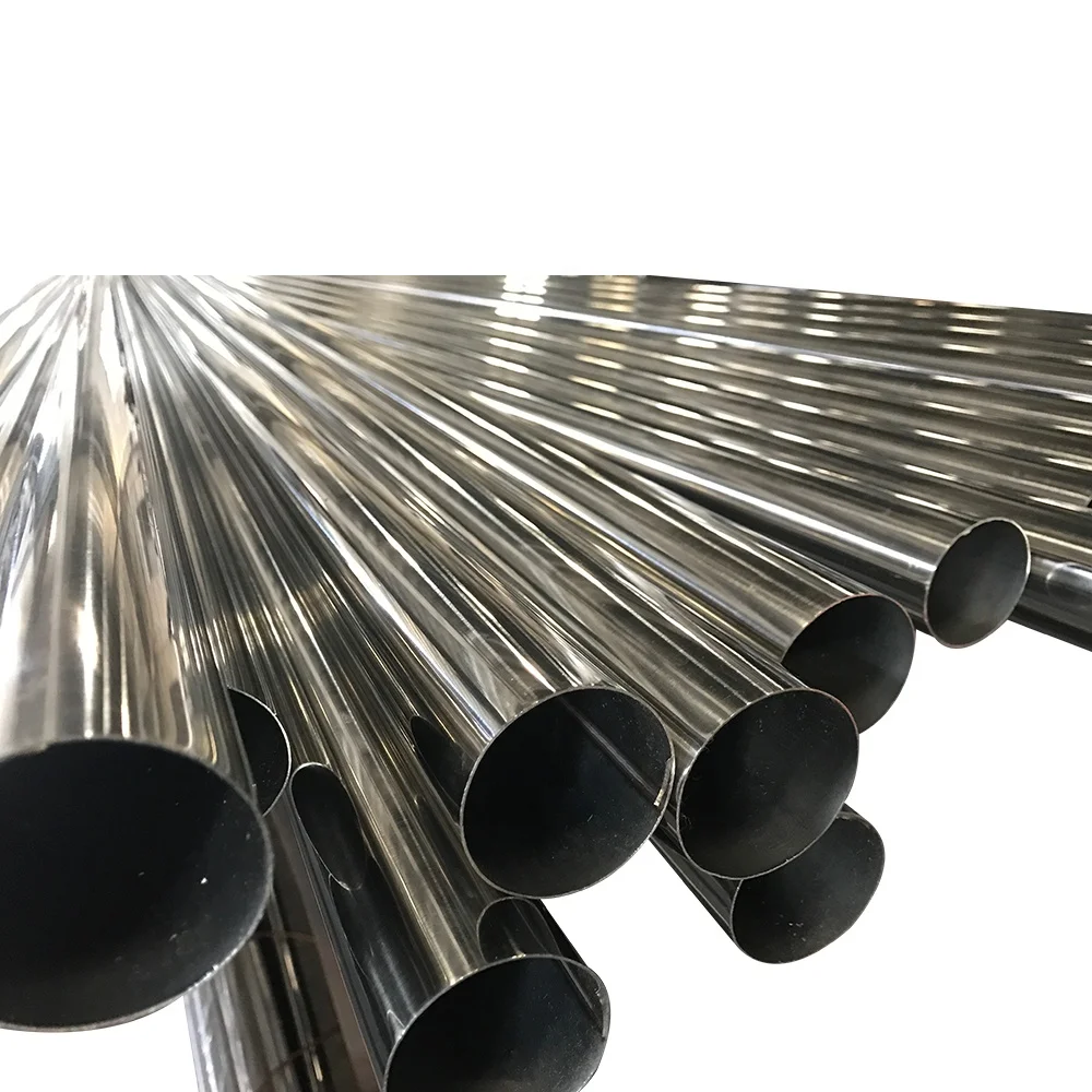 ASTM A554 polish satin finish welded 304 stainless steel tubes tubos acero inoxidable 304