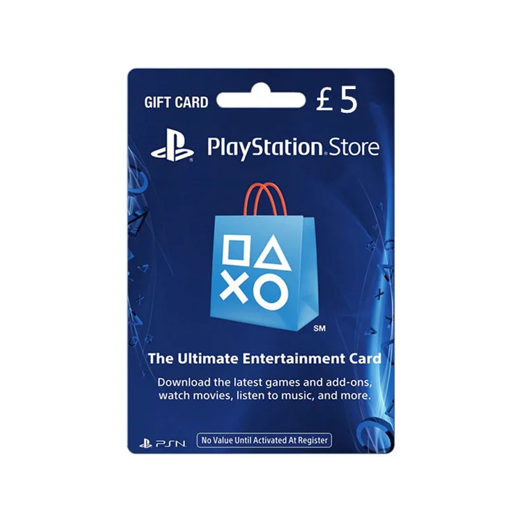 UK region 5GBP PSN gift card