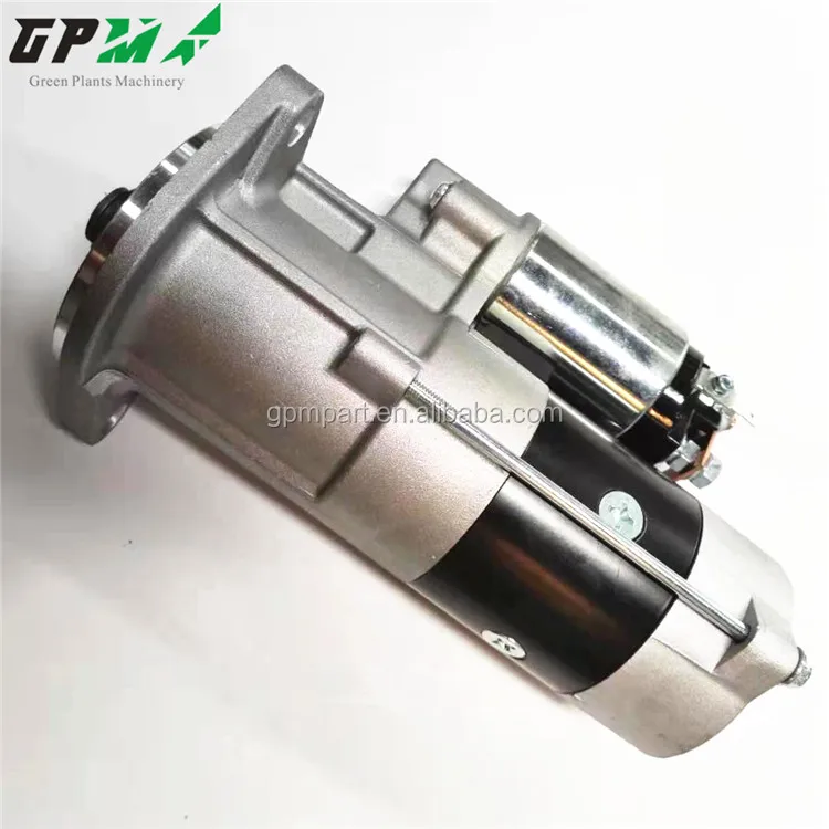 Guangzhou GPM New Excavator Starter Motor For R55-9 4TNV98 129900-77040