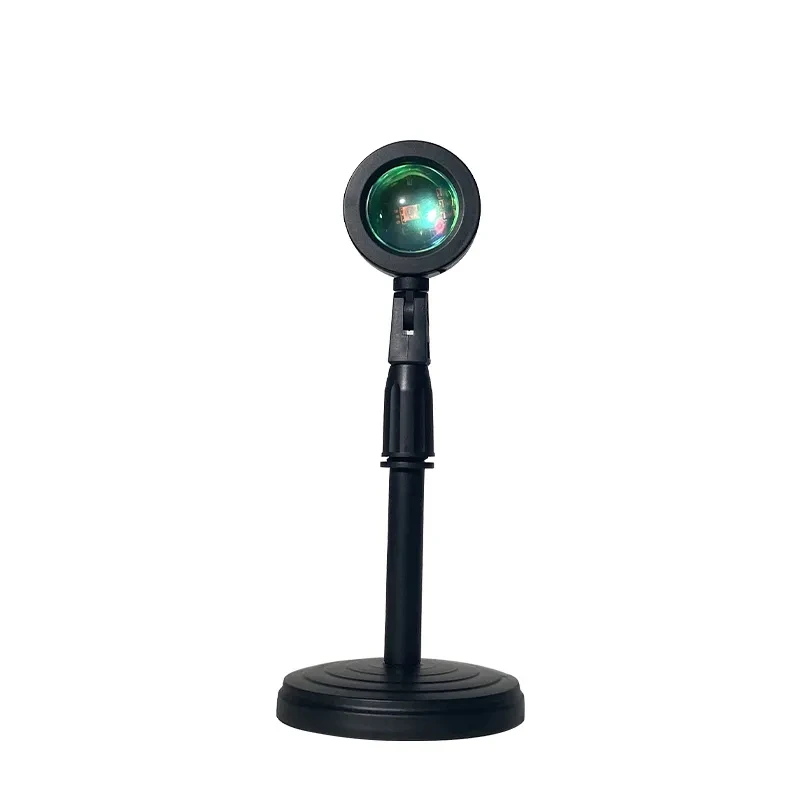 2023 LED Sunset Lamp 16 Colors RGB APP Rainbow Night Light Led Sunset Light with Remote Control UFO