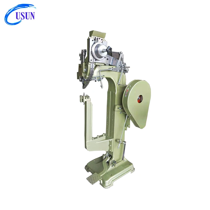 USUN model :US-506B big size auto-feeder tubular riveting machine for luggage bag