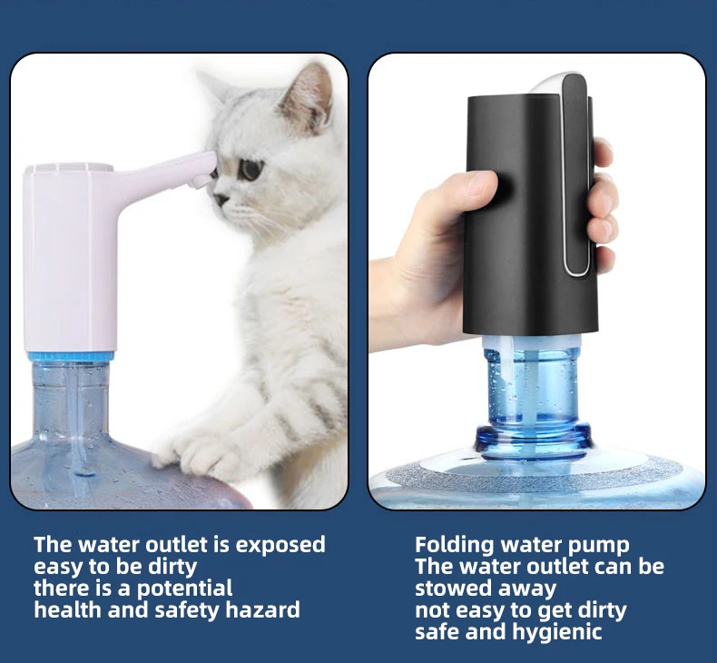 Portable Mini Desktop USB Charging Electric Water Dispenser