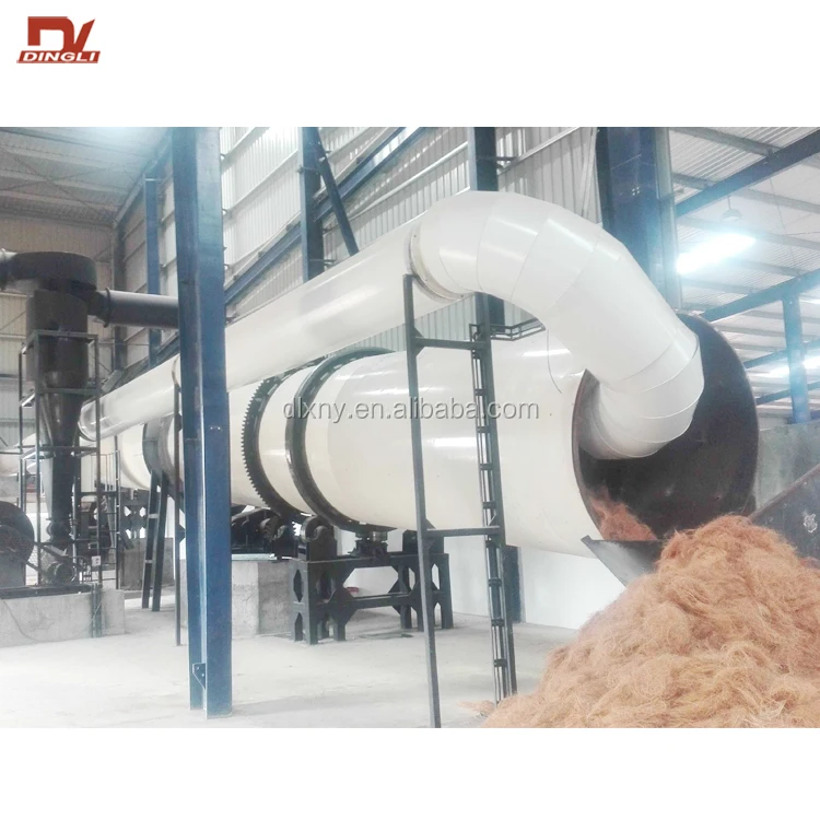 Good Quality Cocopeat Rotary Dryer Machine from China