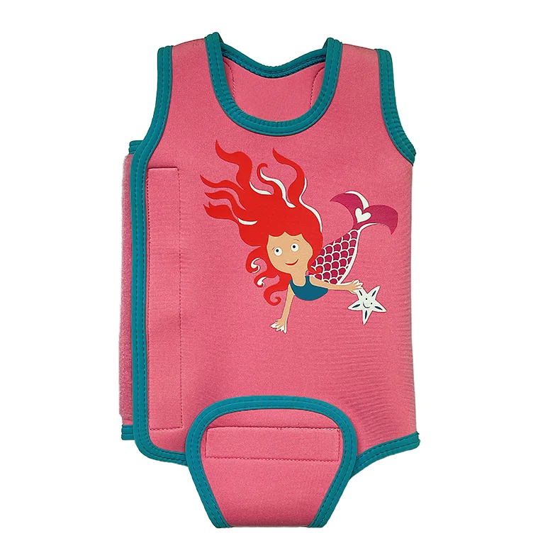 Custom Neoprene Infant Swimsuit for Girls Toddler Bathing Wetsuit with UV Protection for Diving