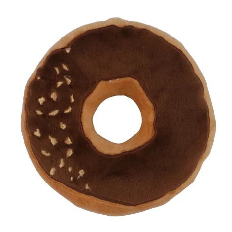 Professional  Dog Plush Toys Donut Pet Plush Toys Eco-friendly Pet Toys Wholesale Pet Supplies Suppliers