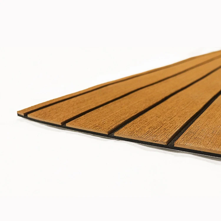 Wavefun High quality Non-slip Floor Mats Faux Teak Boat Yacht  Eva Foam Marine Foam Deck Pad