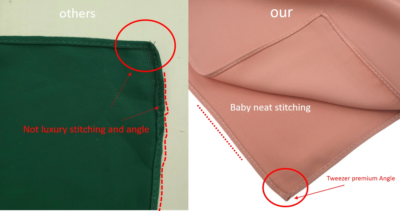 2023 Best selling  muslim medina silk chiffon Hijab good stitching Islamic Scarf premium Stretch medina Silk Hijab