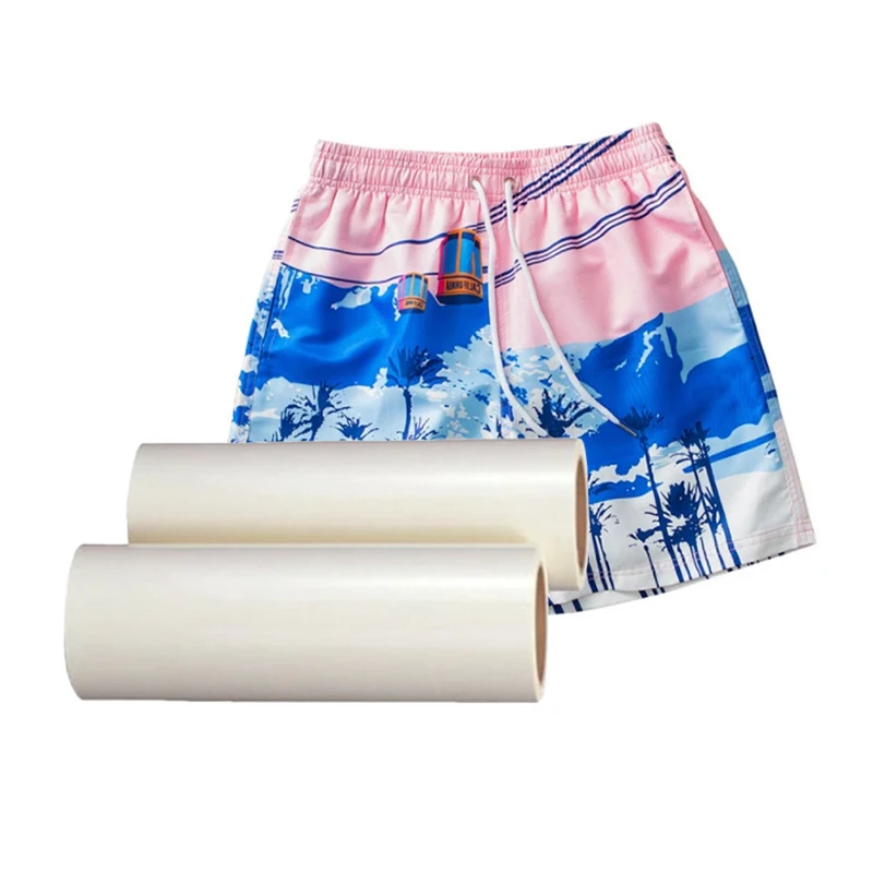 Factory direct price 100m length roll sublimation paper for polyester textile transfer suitable for digital printers