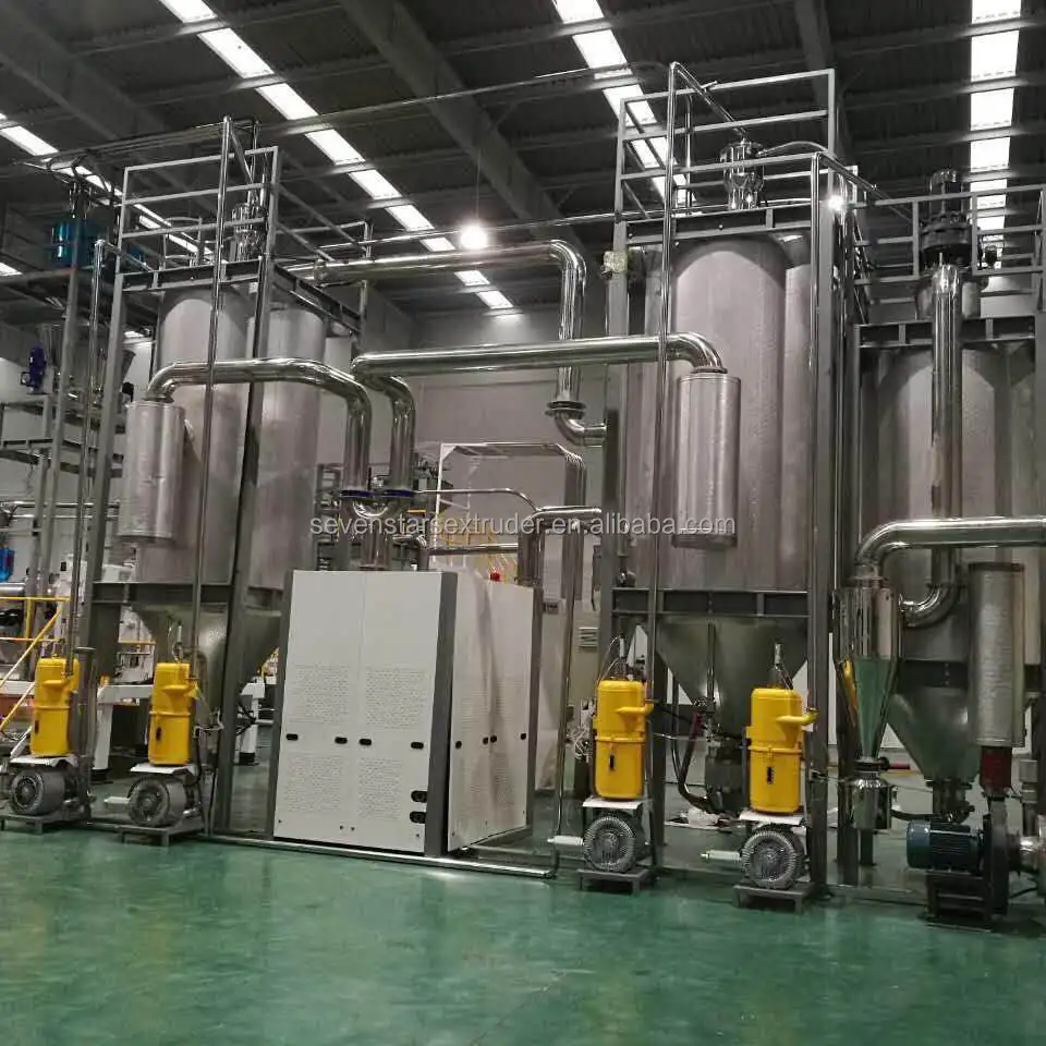 PET Crystallizer drying machine before pelletizing line