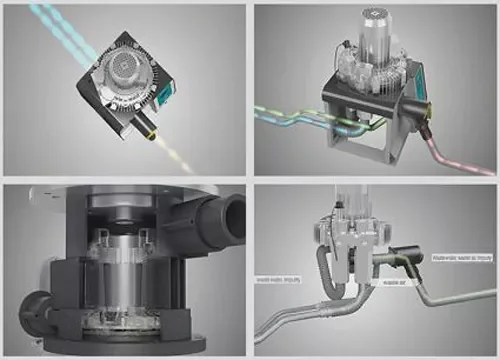 Стоматологический мощный всасывающий аппарат 2 кресла слюна эжектор вакуумный насос стоматологический блок