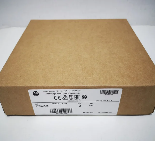 1756-IB32 ALLEN BRADLEY ControlLogix 32 Pt 12/24V DC D/I Module 1756-IB32