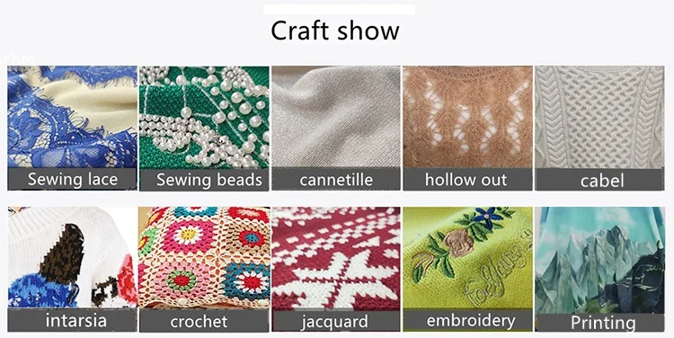 Custom OEM & ODM women sweater Long Sleeve knit Jacquard Pattern knitwear women clothes Knitted women cardigan sweater