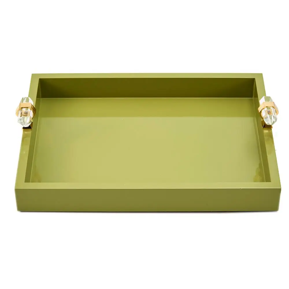 
High qulity Rustic Vintage Food Serving Wooden Board Nesting jewelry Handles wood tray for food 