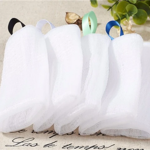 Биоразлагаемое пенообразующее средство для очистки лица, ПЭ сетка для очищения лица, полиэфирная сетка B10