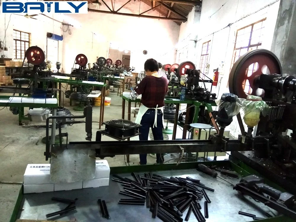 Stainless 304 High Carbon Steel 410K 413K 416K 419K Aluminium Pipe Staple Brad Nails