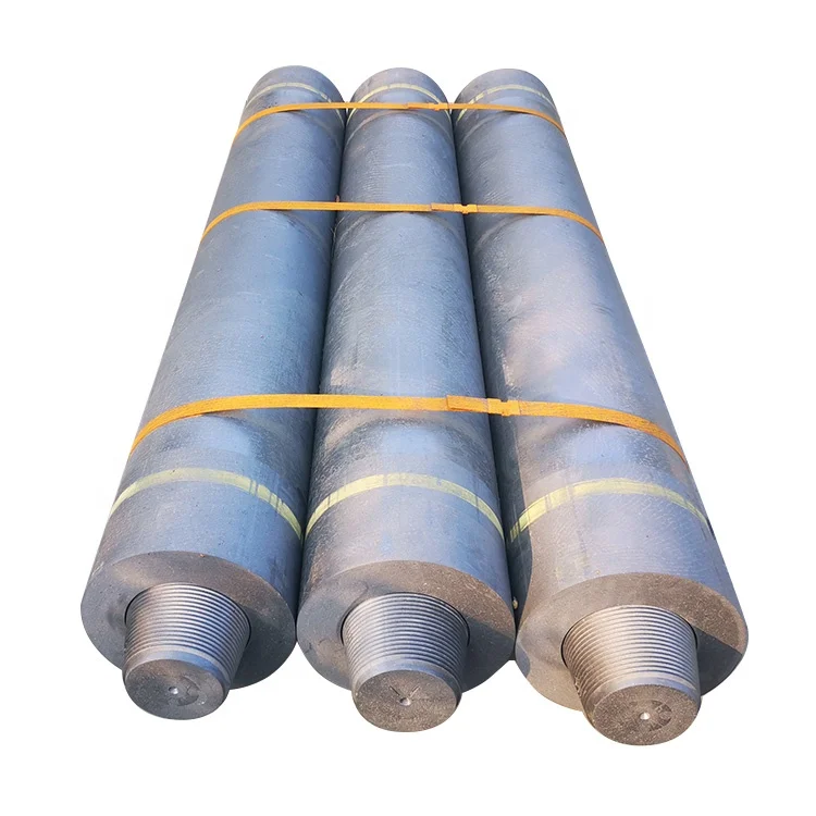 ISO 9001 Graphite Electrode UHP D450mm L1800/2100mm with 241T4L Nipple