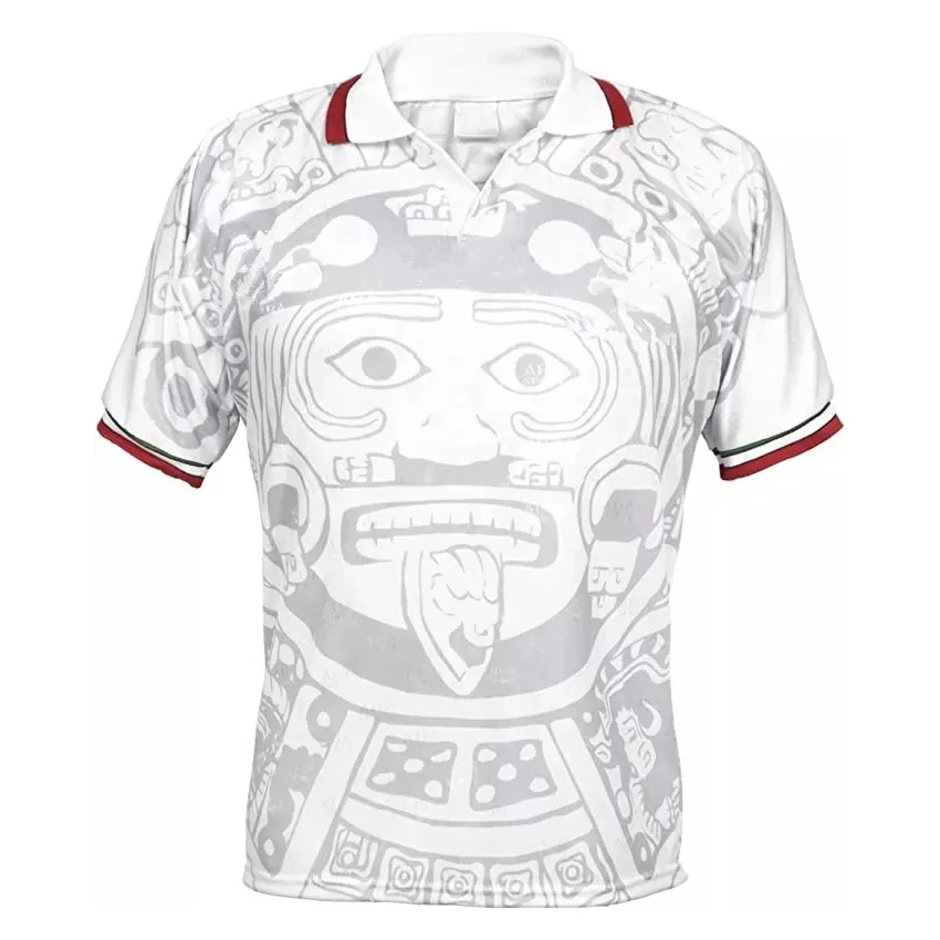 Wholesale Custom Blue Football Jerseys White Color Men Club Soccer Uniforms Team Soccer Wear Kit Jerseys Uniform Set Boys