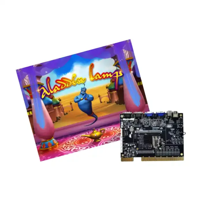 Hot Popular Alad-din Lamp dual touch Dual screen coin operated Game