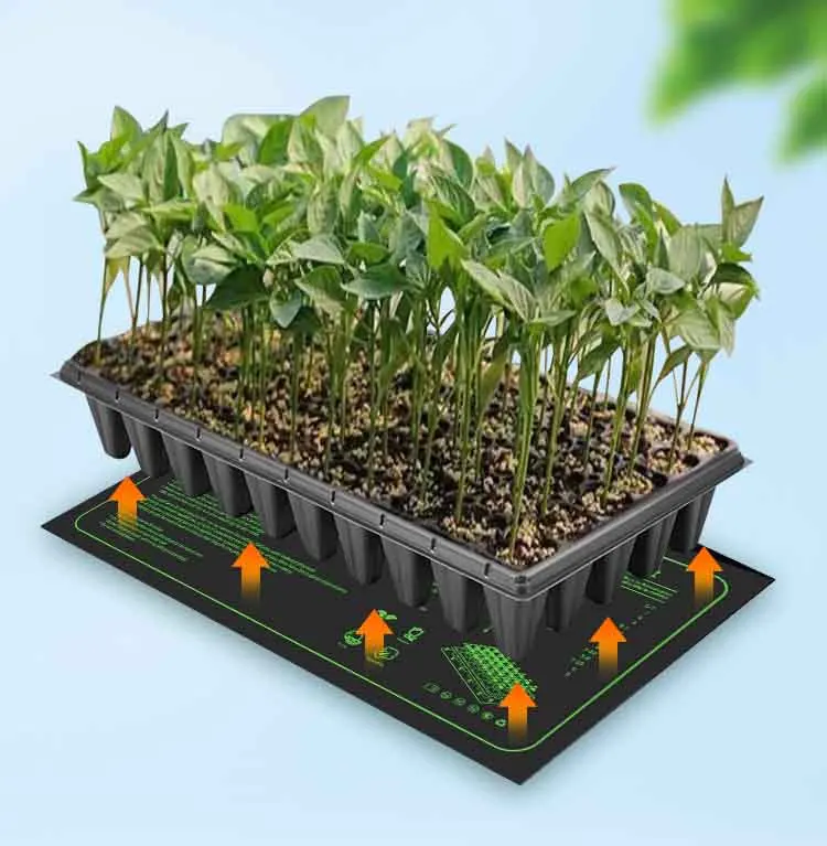 DD3208  10 x 20 Inch Gardening Waterproof Heating Pad for Indoor Plants Germination Seedling Heat Mat for Seed Starting