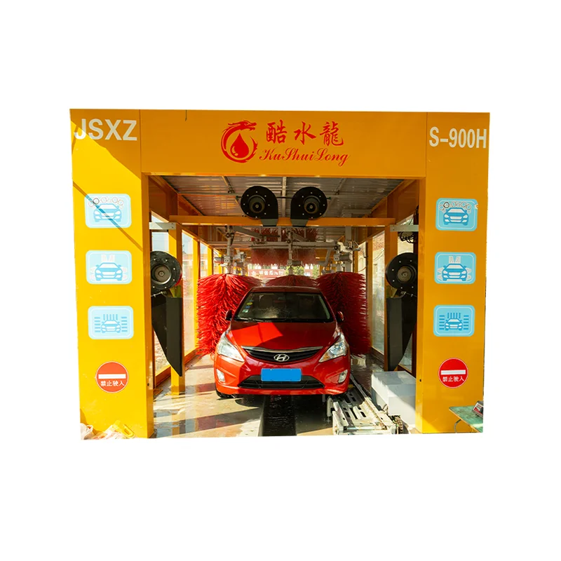 Fully automatic tunnel car wash machine and tunnel car washer type with lower prices