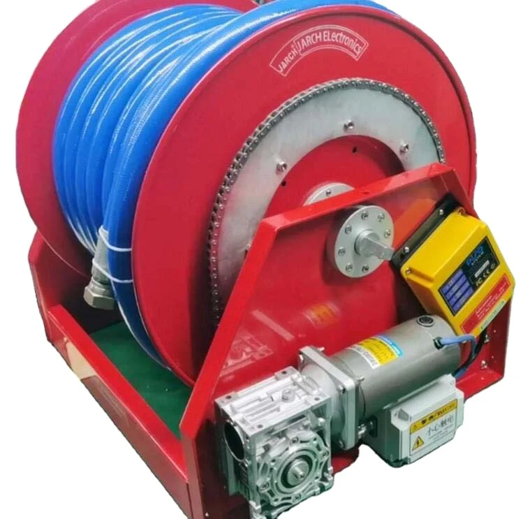 12V 24V Hose Reels AC DC  Explosion-proof Electric Motor Driven Retractable Cable Reel