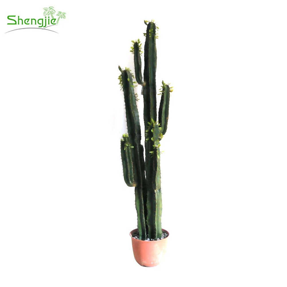 Wholesale Large Outdoor Ornament Plastic Fake Artificial Cactus Plants