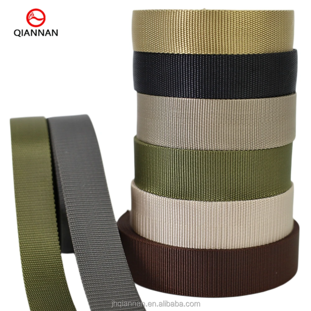 The Manufacturer Directly Supplies 38mm Wide Thickened High-Quality Nylon Webbing for Belt and  Binding strapAccessories