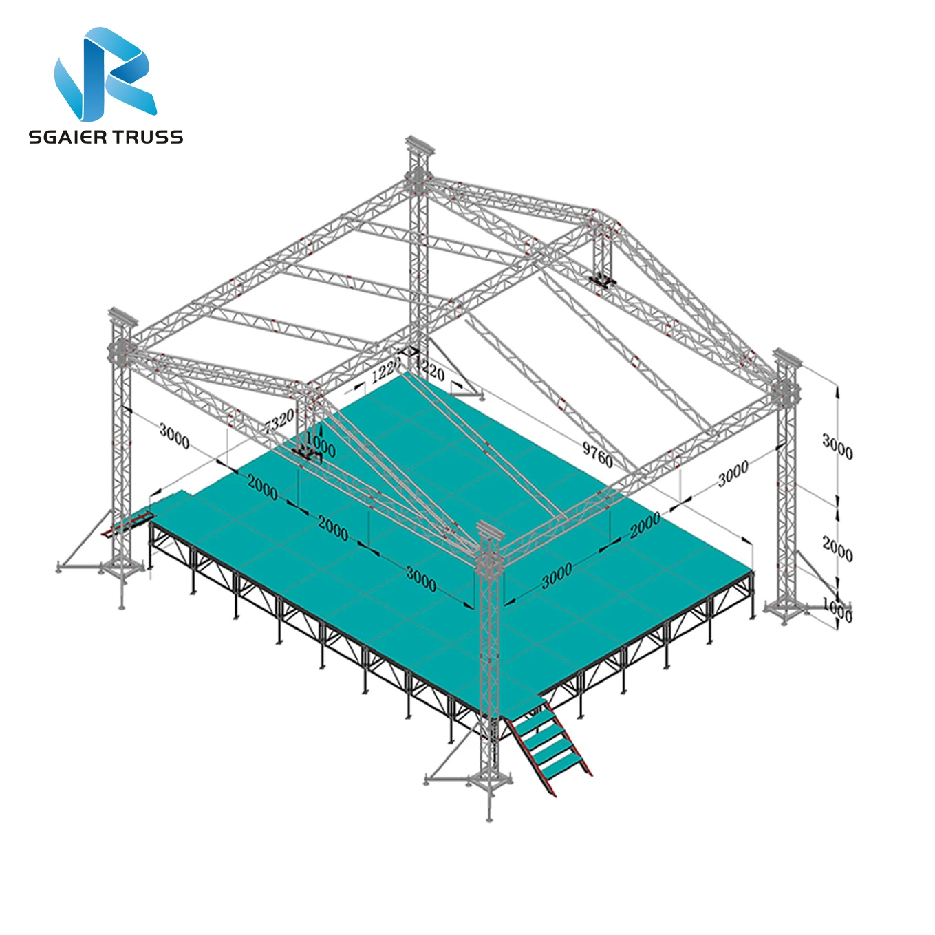 Stage Aluminum Trusses/Used Stage Truss