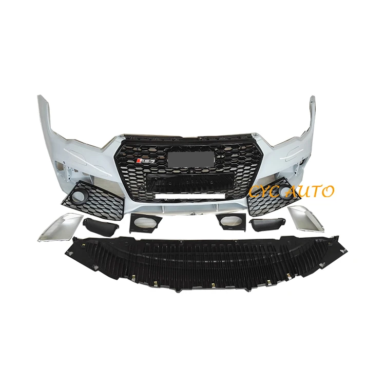Hot sale RS7 Rs style front bumper car parts for Audi A7 S7 2016 2017 2018