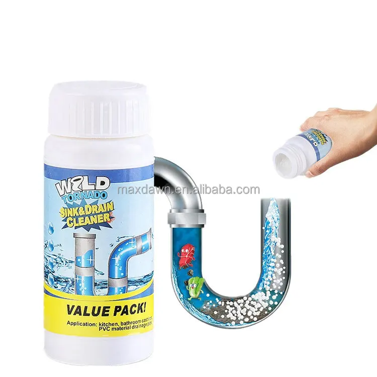 Deep Cleaning Toilet Drain Cleaner Pipeline Dredging Agent Powder for Clogged Shower Drain