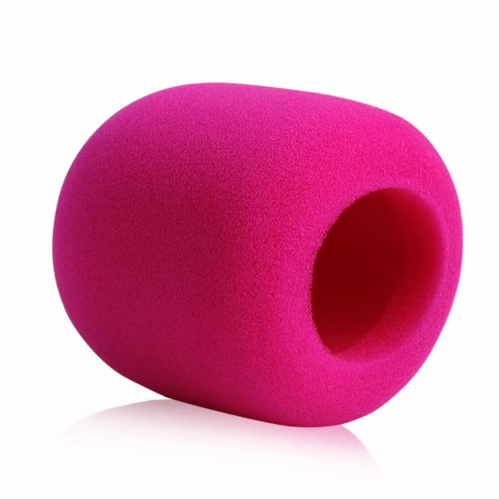 25*8mm Headset Replacement Microphone Cover Telephone Headset Mic Cover Foam