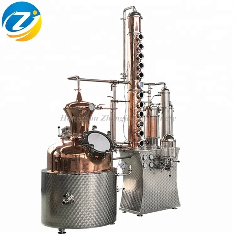 
copper distillation equipment alembic pot still other beverage distillery 